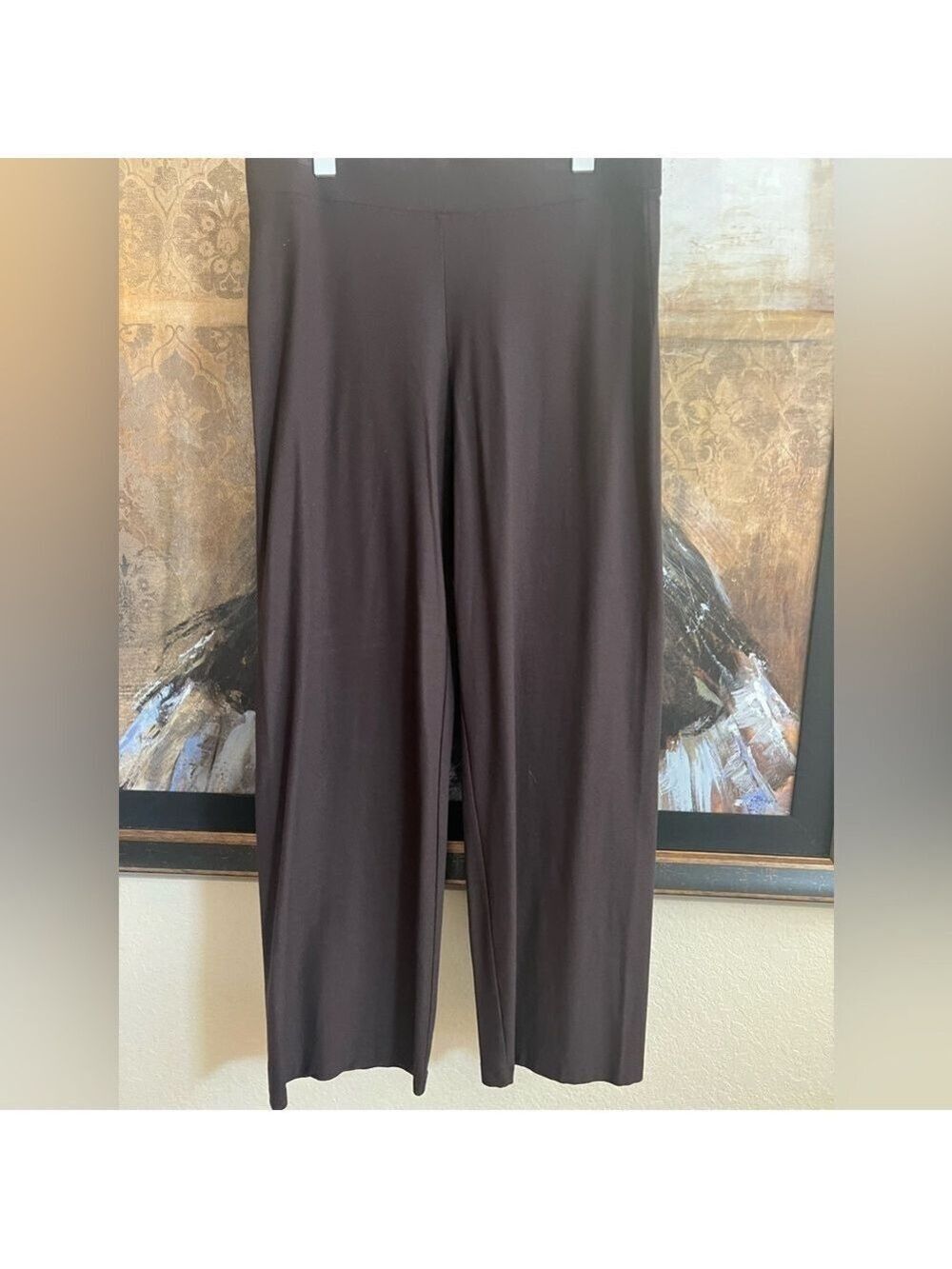 Eileen Fisher Washable Stretch Crepe Pants Size M